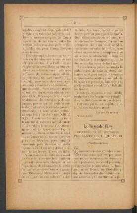 La Virgen del Valle - (Continuación) : Recuerdo de su coronación