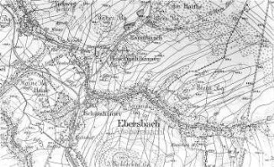 Ebersbach/Sachsen. Meßtischblatt, Sekt. Neusalza, Nr. 71, 1883