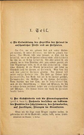 Heimatkunde von München und Umgebung : Stoff-Sammlung für den heimatkundlichen Unterricht der Münchener Volksschulen