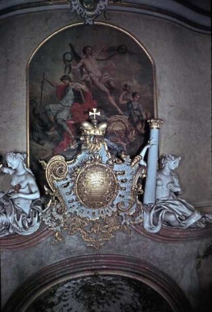 Wappen der Fürstin Bernhardine Christine Sophie