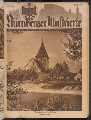 Maienzauber an der Rednitz (Am Wehr bei Katzwang)