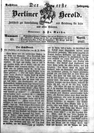 Nummer 45, April 1847