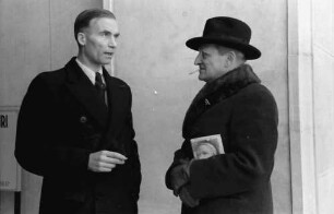 Bukarest: Carl Rothe und J. M. Sadoveanu, Schriftsteller