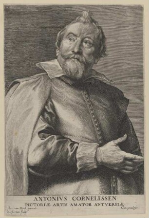 Bildnis des Antonivs Cornelissen