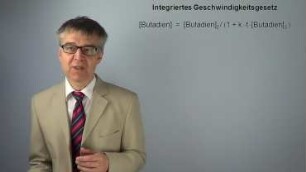 Umsatz bei der Dimerisierung von Butadien - Kinetik einer Reaktion zweiter Ordnung: Übungsaufgabe 33