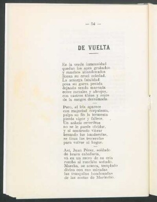De vuelta