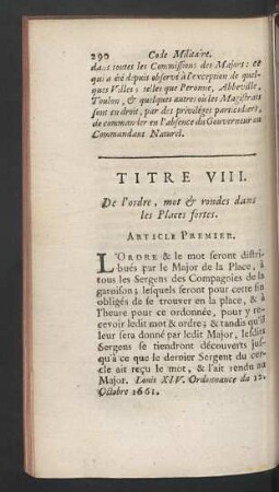 Titre VIII.