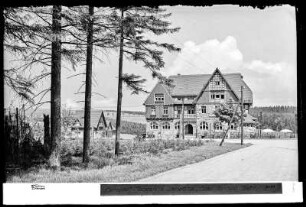 Hermsdorf im Erzgebirge bei Rehefeld, Hotel Kurhaus Wettin
