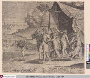 [Apoll und die vier Jahreszeiten; Apollo and the four seasons]