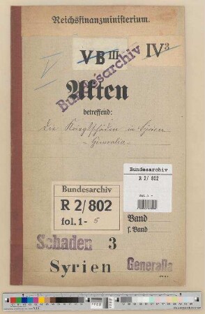 Kriegsschäden Deutscher in Syrien