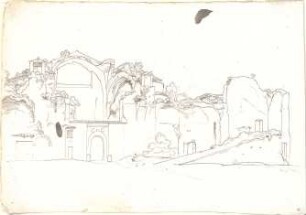 Neureuther, Gottfried von; Rom (Italien); Antike Ruinen - Ansicht