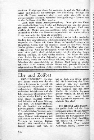 Ehe und Zölibat