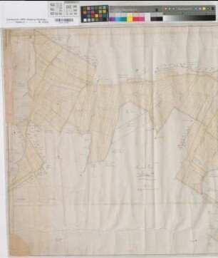 Senden (Senden), Teilung des Westerfelds, Brouillonkarte