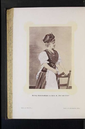 Hedwig Niemann-Raabe als Lorle in "Dorf und Stadt"