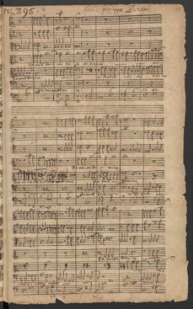 Da pacem Domine; V (3), strings, bc; a-Moll