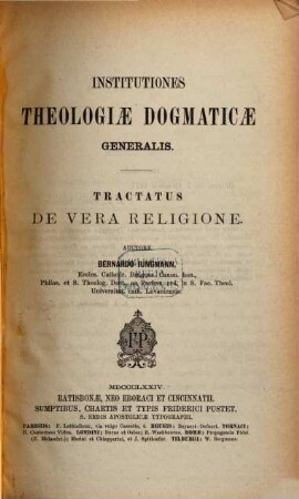 Tractatus de vera religione