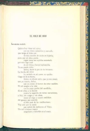 El hilo de oro : La senda estéril [y] Ananké [y] Oriente [y] Los enigmas [y] Post-scriptum