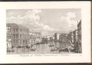 Venedig, 6. Prospectus ad Aedibus Pisaurorum ad S. Jeremiam.