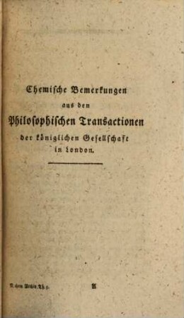 Neues chemisches Archiv. 5. 1786