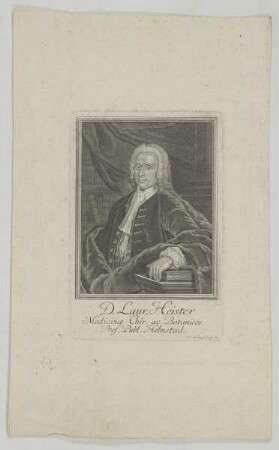 Bildnis des Laur. Heister