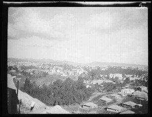 Asmara (Eritrea): Stadtpanorama ("Gesamtansicht der Zitadelle") (Blick von oben)