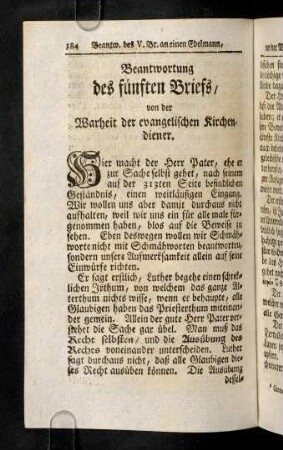 384-395, Hier macht der Herr Pater, ehe er zur Sache selbst ...