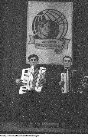 Zwickau, Freie Deutsche Jugend (FDJ), Kongress der Jugendaktivisten und Jugendbrigaden mit Adolf Hennecke, 21./22. November 1948