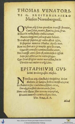 Epigramme