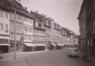 Bad Langensalza. Marktstraße : Bad Langensalza. Marktstraße. Blick von Westen nach Osten