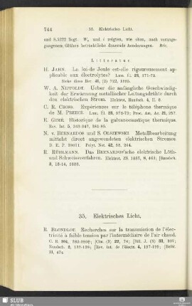 35. Elektrisches Licht