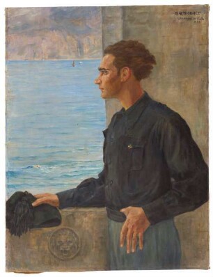 Bildnis eines jungen Mannes in Brenzone sul Garda