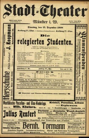 Die relegierten Studenten