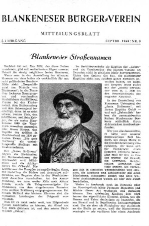 Septbr. 1949 / Nr. 9