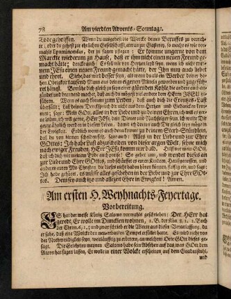 78-83, Vorbereitung, Evangelium, Eingang