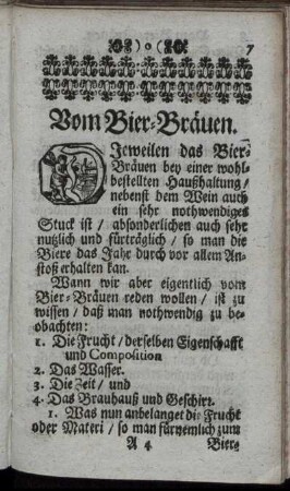Vom Bier-Bräuen.