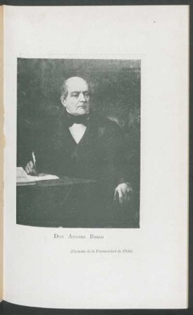 [Retrato de] don Andrés Bello