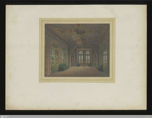 PL. VII. Ansicht des Speisezimmers