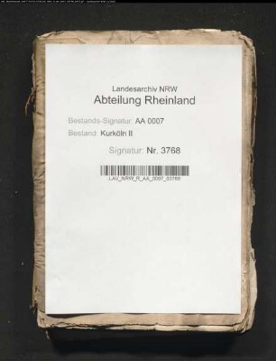 Klerus gegen Stadt Köln wegen der Forderungen auf Ungeld und Akzise