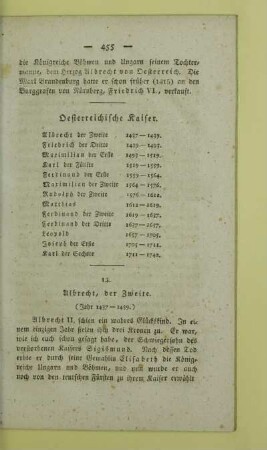 14. Albrecht, der Zweite. (Jahr 1437 - 1439.)