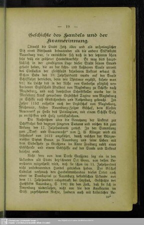Geschichte des Handels und der Kramerinnung