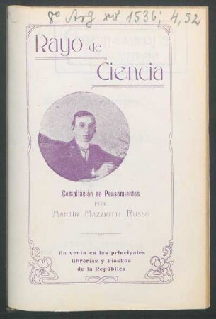 [Fotografía de] Martín Mazziotti Russo
