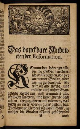 1-27, Das dankbare Andencken der Reformation.
