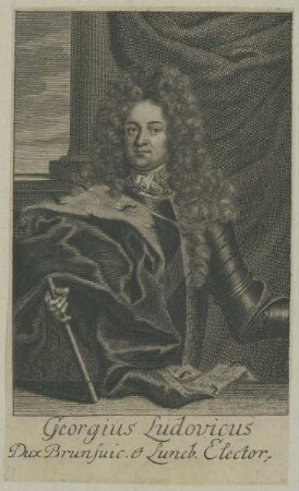 Bildnis des Georgius Ludovicus, Herzog von Braunschweig und Lüneburg