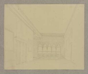 Der Salone im Palazzo Gritti Badoer am Campo Bandiera e Moro in Venedig