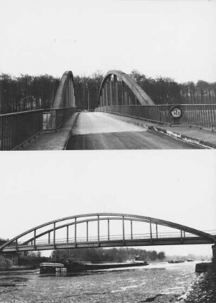 Neue Schölling-Brücke/Dortmund-Ems-Kanal/Doppelbild