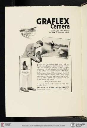 Folmer & Schwing Division, Eastman Kodak Company [Graflex Camera]