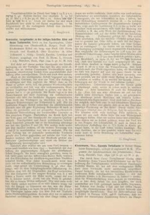 103-104 [Rezension] Kommentar, kurzgefasster, zu den heiligen Schriften Alten und Neuen Testament, sowie zu den Apokryphen