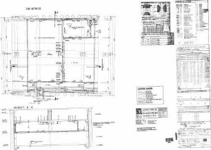 Stuttgart Hbf: Werkplan km -0.152,513 bis -0.171,034 / Sanitär S-Bahntunnel Baulos 3 / Block 7