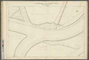 Stromkarte der Norder-Elbe. Blatt III, 1880. : Wilhelmsburg. Kalte Hofe. Spadenlander Ausschlag. Billwärder Insel.