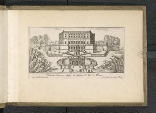 Ansicht der Villa Caprarola